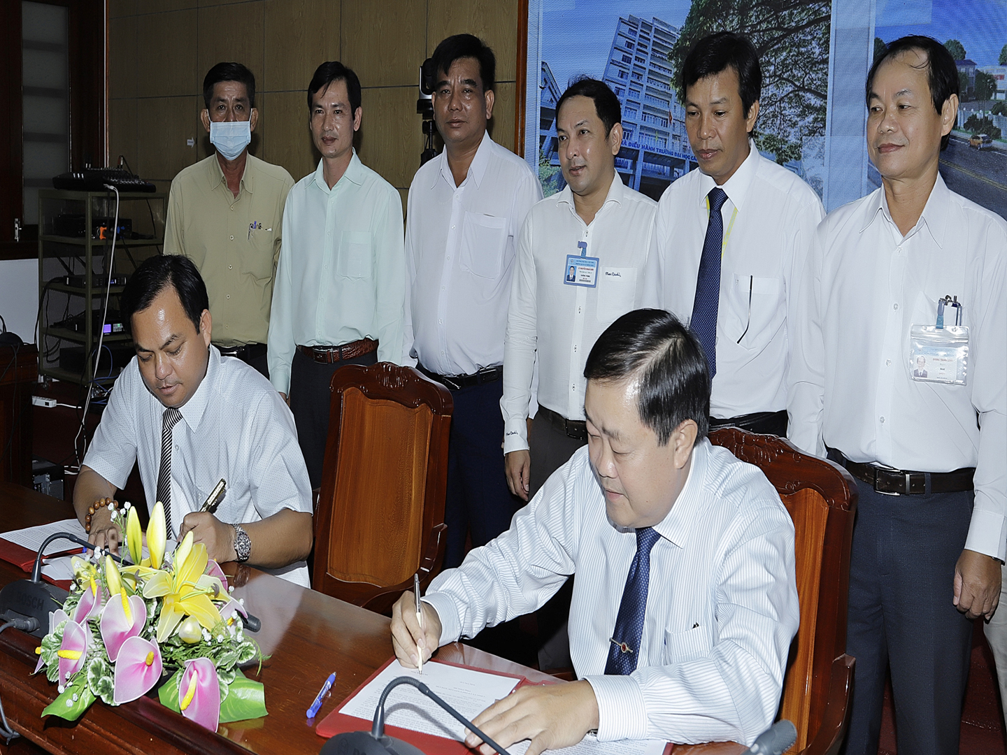 Công ty cổ phần thuỷ sản Lộc Kim Chi phối hợp cùng Trường đại học Cần Thơ tổ chức ký kết hợp tác